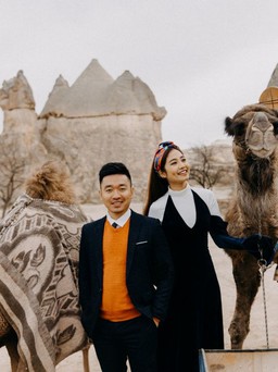 Ninh Hoàng Ngân lấn sân làm blogger qua bộ hình thời trang Thổ Nhĩ Kỳ