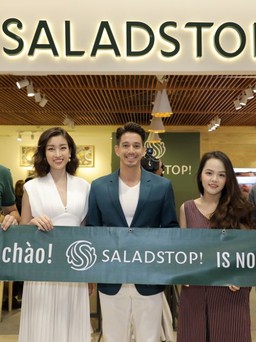 Hoa hậu Việt Nam Đỗ Mỹ Linh cùng làm salad với chuyên gia