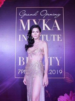 Hoa hậu Kim Nguyên tái xuất showbiz với dự án Myka Institute of Beauty