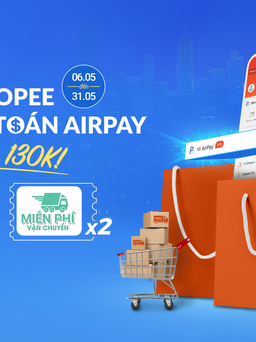 Shopee công bố tích hợp cùng AirPay