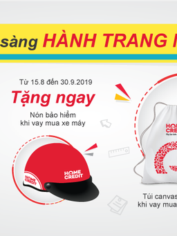 Sẵn sàng hành trang năm học mới cùng Home Credit