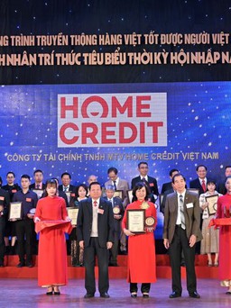 Home Credit được vinh danh trong top 10 sản phẩm chất lượng cao 2019