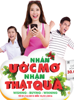 “Nhắn ước mơ, Nhận thật quà”