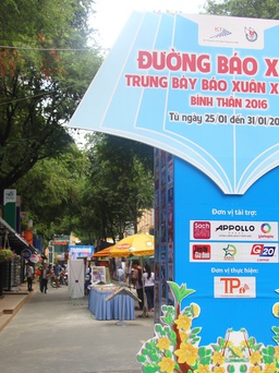 Độc đáo và ý nghĩa đường Báo Xuân Bính Thân 2016