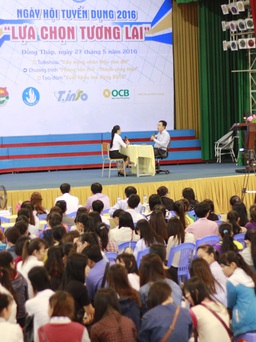 Ngày hội tuyển dụng "Lựa chọn tương lai"