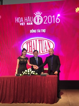 Thái Tuấn đồng hành cùng cuộc thi Hoa hậu Việt Nam 2016