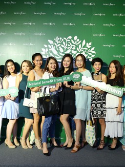 Thương hiệu mỹ phẩm Hàn Quốc Innisfree ra mắt tại Việt Nam