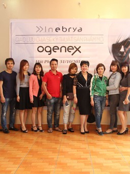 Hành trình INEBRYA trải nghiệm sản phẩm Ogenex
