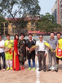 Giao hữu bóng đá ngành tóc - Khi niềm vui nối tiếp niềm vui