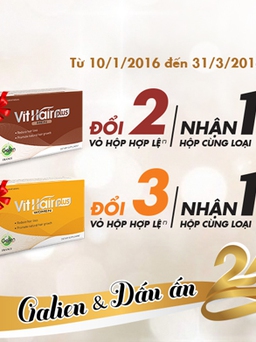 Khỏe đẹp trong năm mới với quà tặng từ Pháp