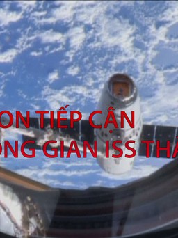 Tàu Dragon tiếp cận trạm không gian ISS thành công