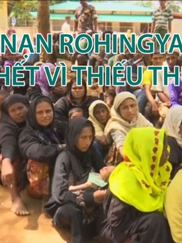 Người tị nạn Rohingya có thể chết vì thiếu thực phẩm