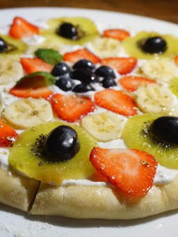 [360 ĐỘ NGON] Pizza trái cây ăn nhiều mà không sợ béo