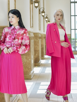 Bộ sưu tập ” Blooming In Colors ” thanh lịch và nữ tính