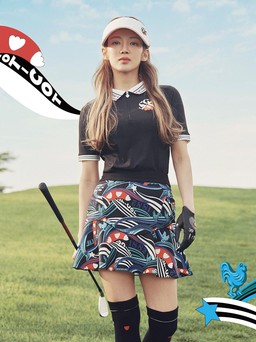 Váy áo chơi golf xinh hết nấc của dàn mỹ nhân xứ Hàn, ai đẹp hơn ai?