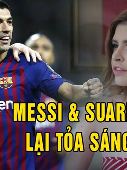 Người đẹp Andrea Aybar: “Messi và Suarez sẽ tỏa sáng tại Old Trafford“