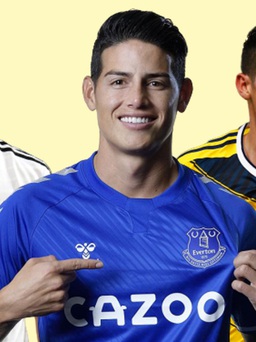 James Rodriguez - Ngôi sao World Cup mong thoát kiếp dự bị ở Everton