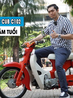 ‘Xe hiếm’ Honda Super Cub C102 hơn 60 năm tuổi tại Việt Nam
