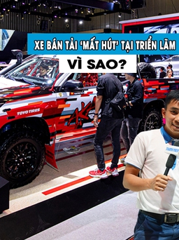 Xe bán tải 'mất hút' tại Vietnam Motor Show 2022