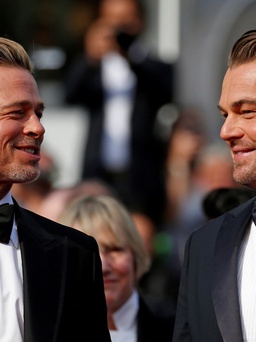Leonardo Dicaprio bảnh bao sánh vai cùng Brad Pitt trên thảm đỏ Cannes