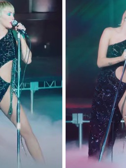 Miley Cyrus táo bạo trong trang phục Công Trí
