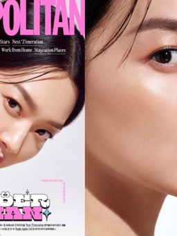 Shin Min Ah khoe nhan sắc không tì vết trên bìa tạp chí