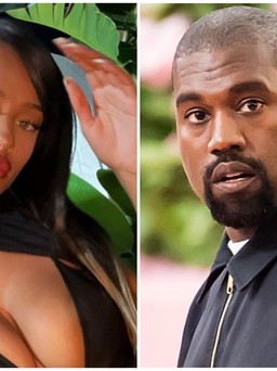 Kanye West chia tay nữ người mẫu kém 22 tuổi