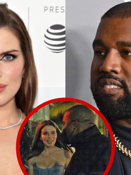 Kanye West lộ ảnh vui vẻ bên sao nữ kém 13 tuổi