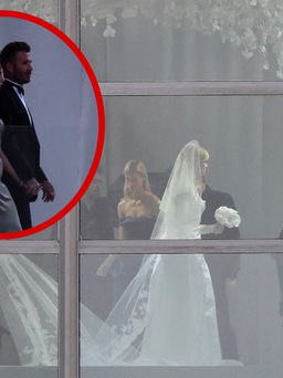 Đám cưới xa hoa hàng triệu đô la của cậu cả David Beckham