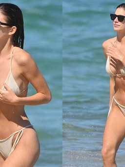Bạn gái Leonardo DiCaprio nóng bỏng với bikini