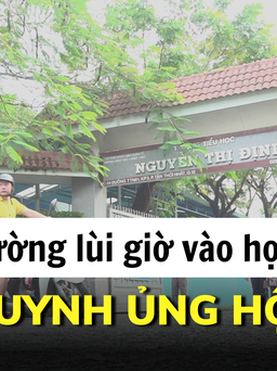 Nhiều trường ở TP.HCM bắt đầu lùi giờ vào học, phụ huynh ủng hộ