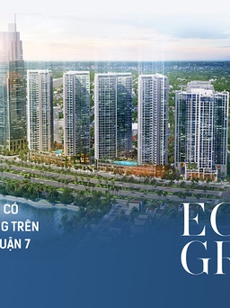 Cận cảnh căn hộ có nội thất siêu sang trên khu Đất Vàng ở Quận 7 - Eco-Green Sài Gòn