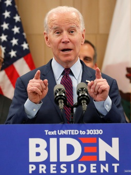 Chiến dịch tranh cử của ông Joe Biden quyên góp được thêm 7,1 triệu USD