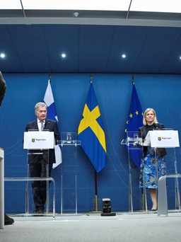 Thụy Điển và Phần Lan hôm nay nộp đơn xin gia nhập NATO
