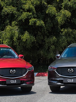 Mazda CX-8, biến thể giá rẻ của CX-9 chào khách Việt