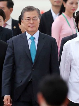 Tổng thống Hàn Quốc Moon Jae-in đến Đà Nẵng