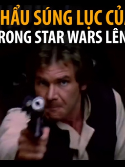 Khẩu súng lục của Han Solo trong phim Star Wars lên sàn đấu giá