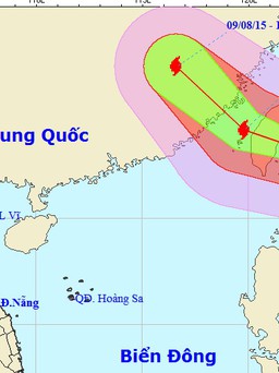 Siêu bão Soudelor gây ảnh hưởng trên vùng biển đông bắc Biển Đông