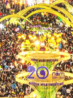 Đường hoa Nguyễn Huệ Tết Quý Mão 2023 đón kỷ lục 1,2 triệu lượt khách
