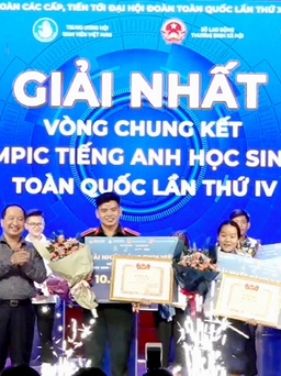 Thí sinh tham dự Hội thi Olympic tiếng Anh học sinh sinh viên đạt kỷ lục