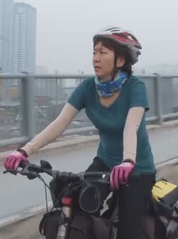 Nữ kiến trúc sư đạp xe ngàn dặm để làm việc ý nghĩa này