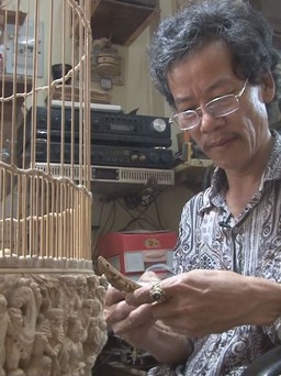 Lồng chim giá 100 triệu đồng của nghệ nhân xứ Huế