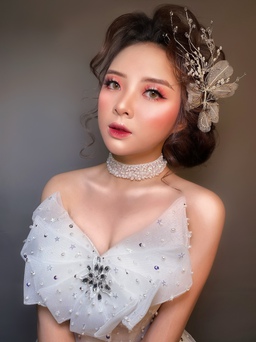 Những kiểu tóc cô dâu đẹp lung linh khiến chàng rể đắm say