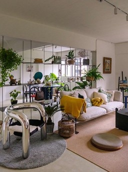 Không gian sống độc đáo trong căn hộ thiết kế nội thất chiết trung đầy sáng tạo
