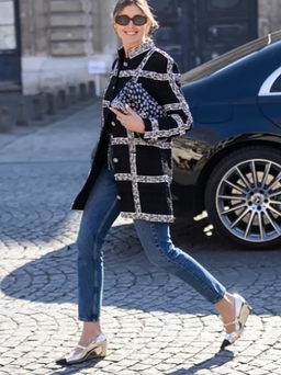 Nâng tầm phong cách nhờ những kiểu phối giày Mary Jane cực sành điệu với quần jeans