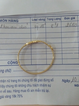 Chiêu trò vàng nữ trang 'móc túi' người dân