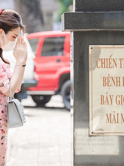 Á hậu Thụy Vân kêu gọi quyên góp chống bệnh lao