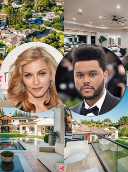 Madonna chi 450 tỉ đồng mua lại dinh thự của The Weeknd