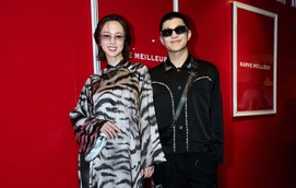 Vợ chồng Cường Seven, Vũ Ngọc Anh khoe street style ấn tượng