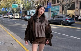 Dạo phố đầy phá cách với quần shorts cùng áo khoác